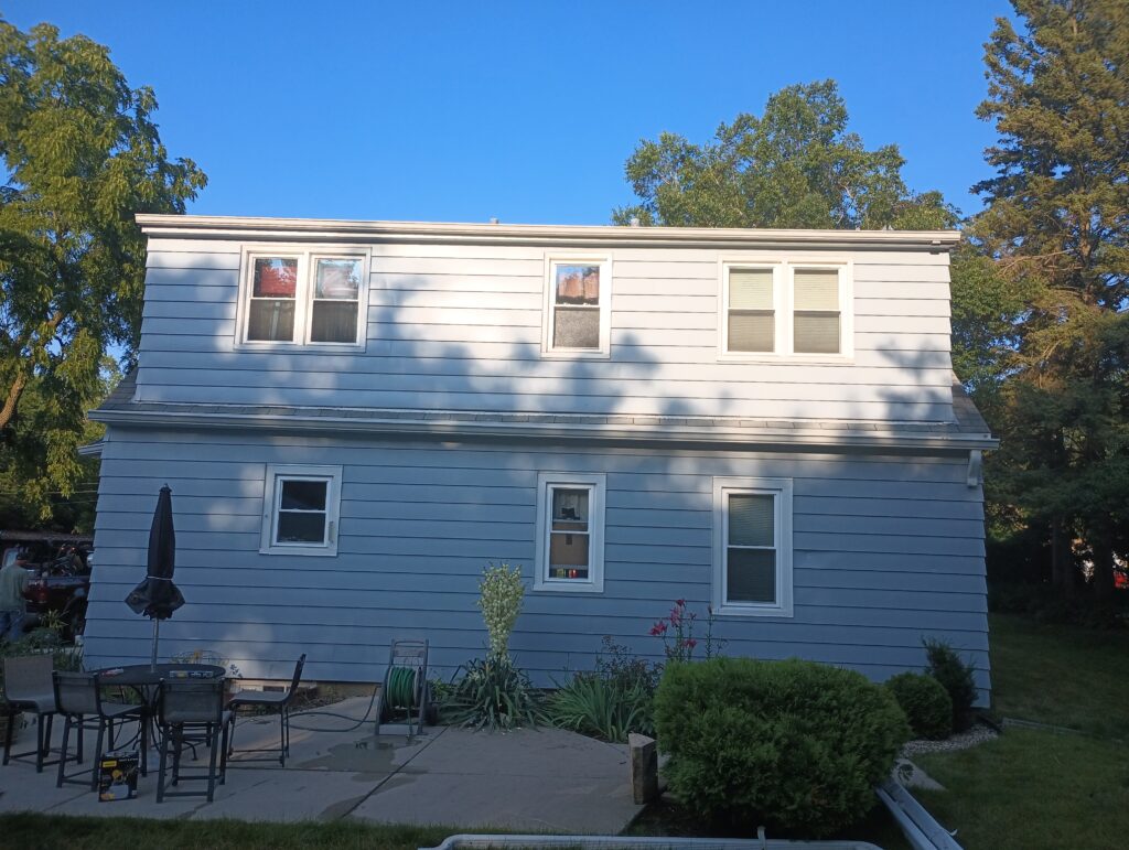 Painting Siding, Shutters, Trim Work.